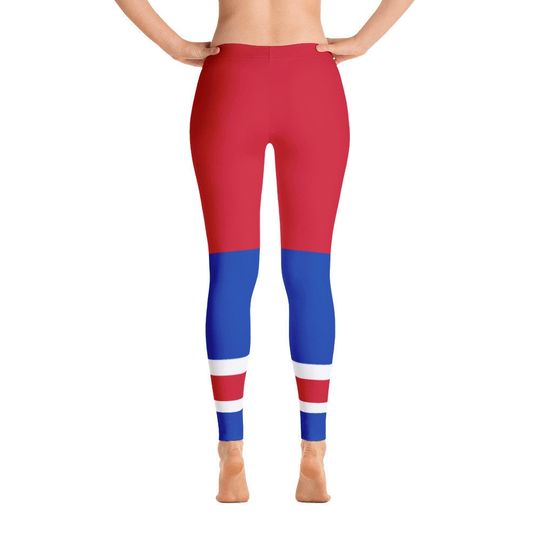 New York Hockey Team Leggings