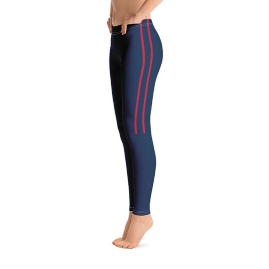 New England Patriots Colored Football Team Leggings