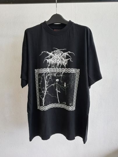 Vintage Darkthrone 90s Shirt, Black Metal T-shirt
