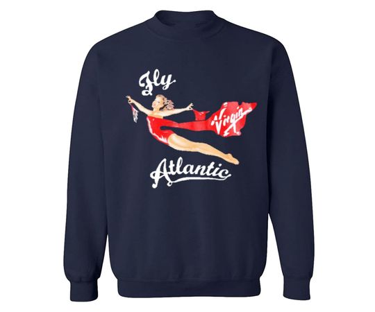 Princess Diana Virgin Atlantic Sweatshirt | Princess Diana Sweater