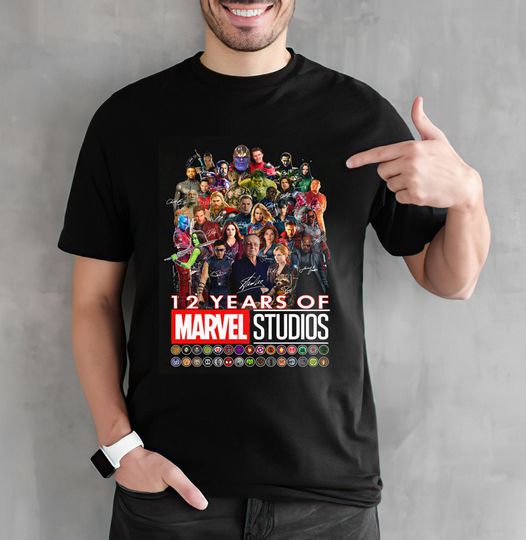 Avengers All Team Unisex T-shirt Marvel Shirt