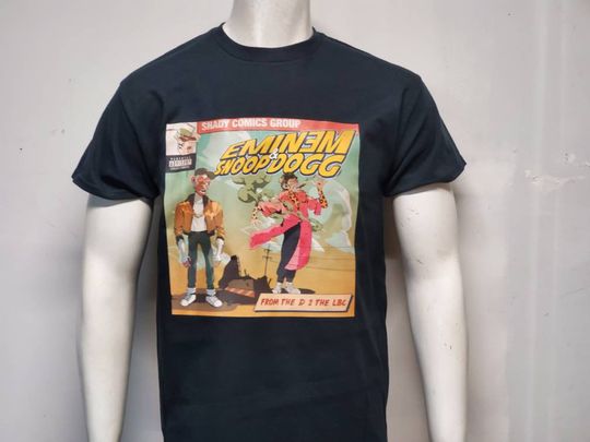 Eminem x Snoop Dogg "From the D to the LBC" T shirt Unisex