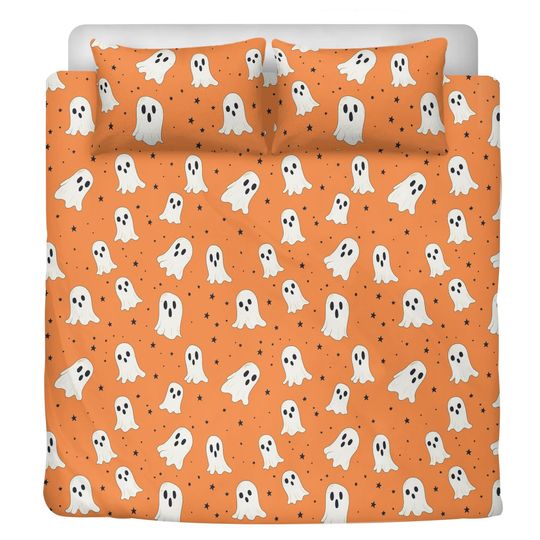 Boo Halloween Bedding set, Vintage Halloween Decoration