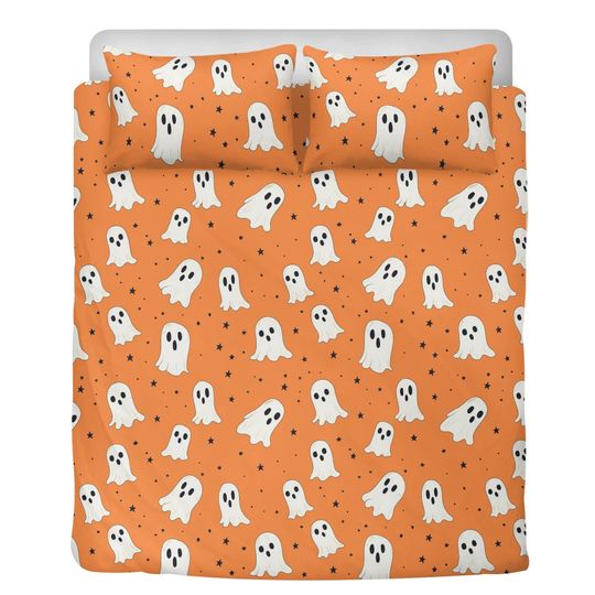 Boo Halloween Bedding set, Vintage Halloween Decoration