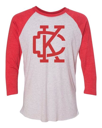KC Unisex 3\4 Sleeve Baseball Tee