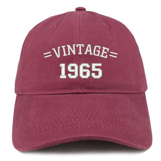 Stitchfy Vintage 1965 Birthday Baseball Cap