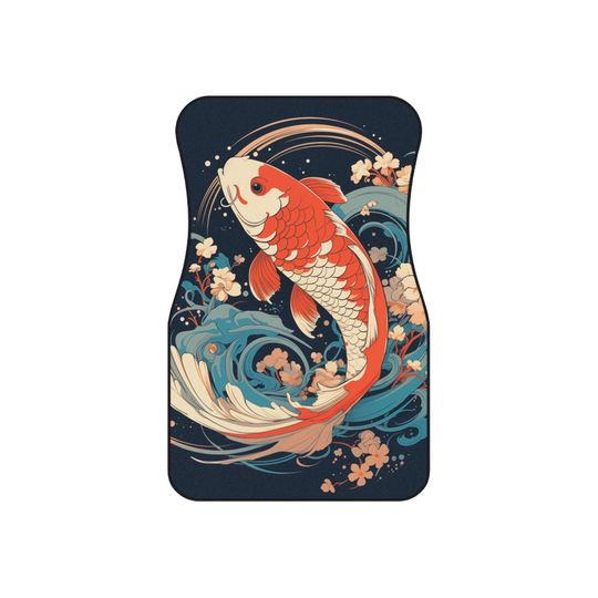 Koi JDM AsFaux Car Mats (2x Front)