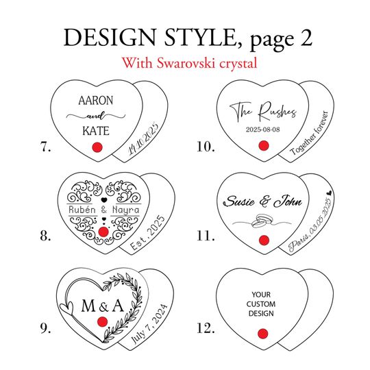 Heart Shape Engraved Padlock: Custom Love Lock, Personalized Gift for Couples, Save the Date