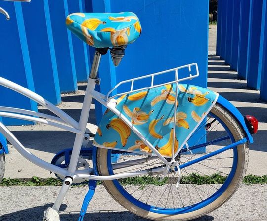 Saddle cover bananas WATERPROOF