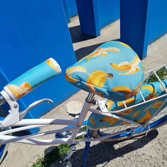 Saddle cover bananas WATERPROOF