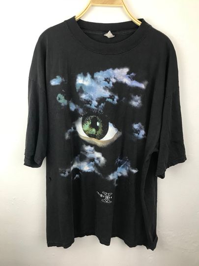 Vintage X-Files Tshirt//90s Sciene Fiction Drama Horror Alien Supernatural Series Movie Hit