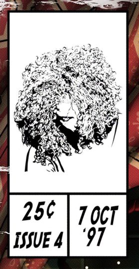 Janet Jackson Poster- The Velvet Rope Comic Poster