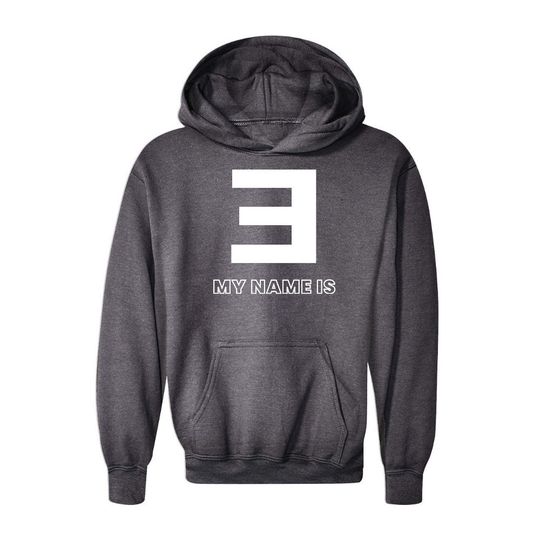 Eminem Logo My Name Is Youth Hoodie Pullover