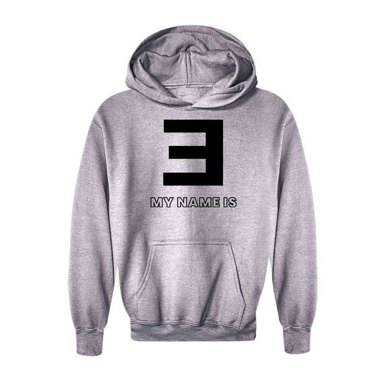Eminem Logo My Name Is Youth Hoodie Pullover