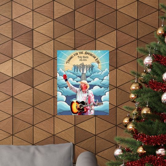 Toby Keith, Thanks for the American Ride, Matte Posters