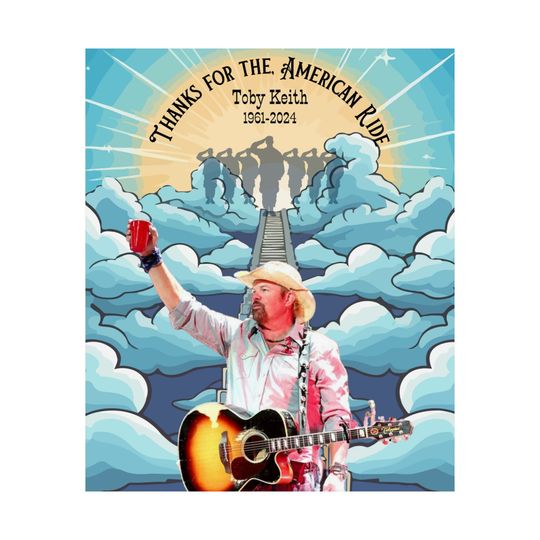 Toby Keith, Thanks for the American Ride, Matte Posters