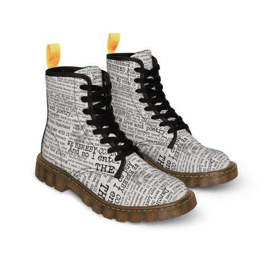 TTPD Men's Canvas Boots