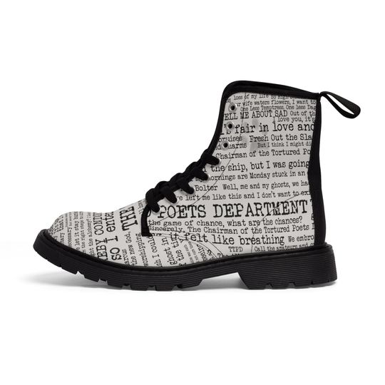 TTPD Women's Canvas Boots