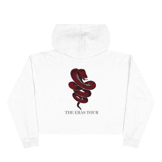 reputation eras Crop Hoodie