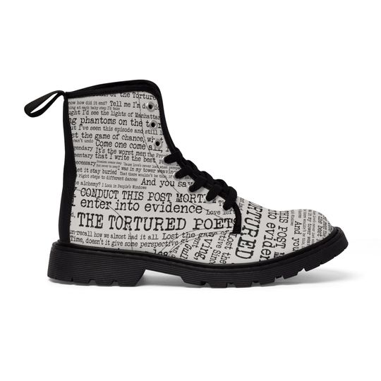 TTPD Women's Canvas Boots