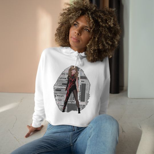 reputation eras Crop Hoodie