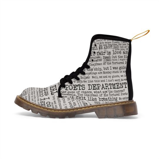 TTPD Women's Canvas Boots