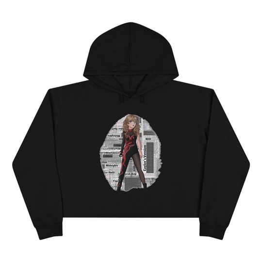 reputation eras Crop Hoodie