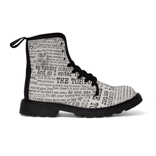 TTPD Women's Canvas Boots