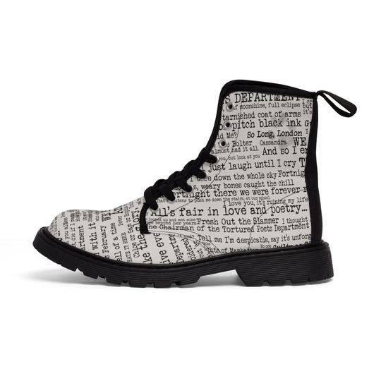 TTPD Women's Canvas Boots