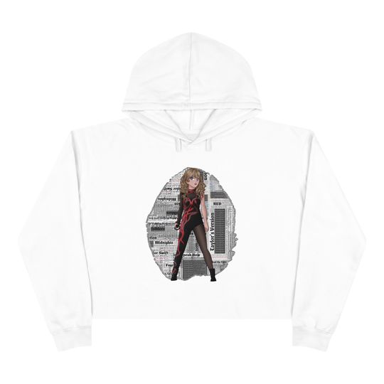 reputation eras Crop Hoodie