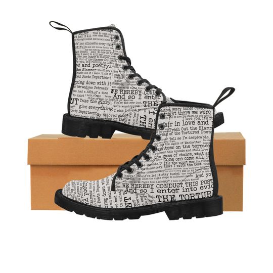TTPD Men's Canvas Boots