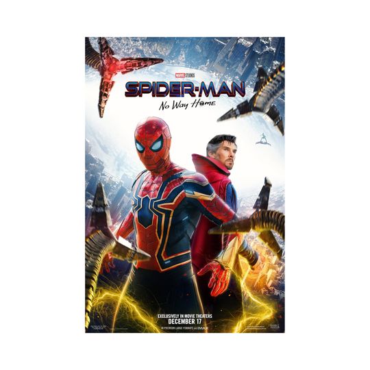 Spider-Man No Way Home Movie Poster