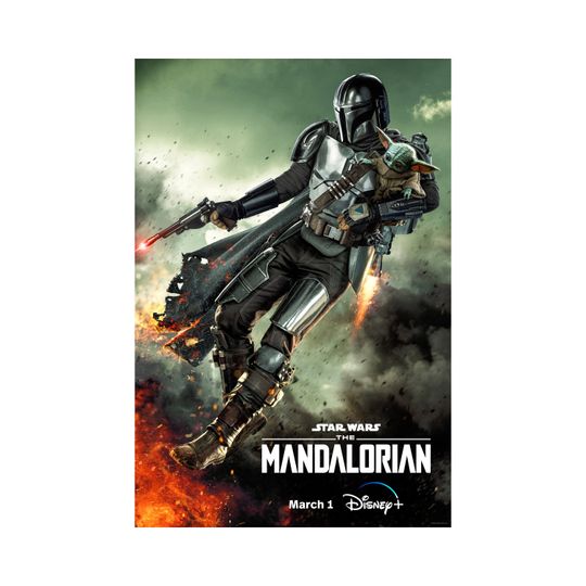 The Mandalorian TV Series Movie Poster