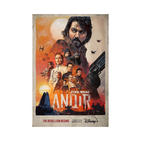 Andor Movie Poster TV Series Quality Glossy Print