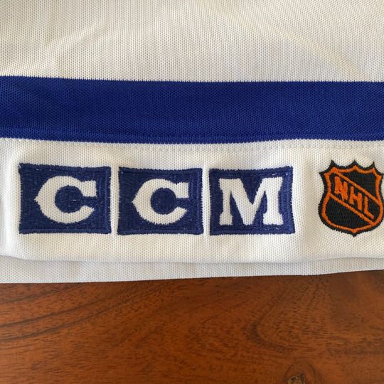 Vintage Authentic 90s Embroidered Felix Potvin Toronto Maple Leafs