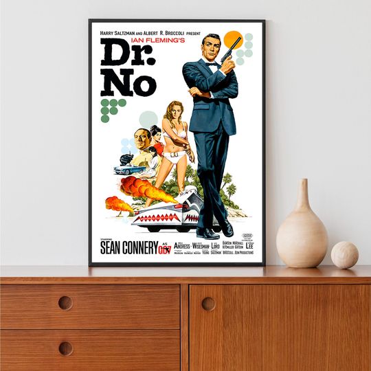James Bond Dr No PM (1962) Movie Poster