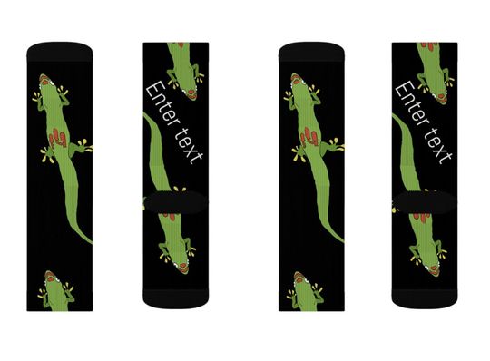 Gecko Sublimation Socks