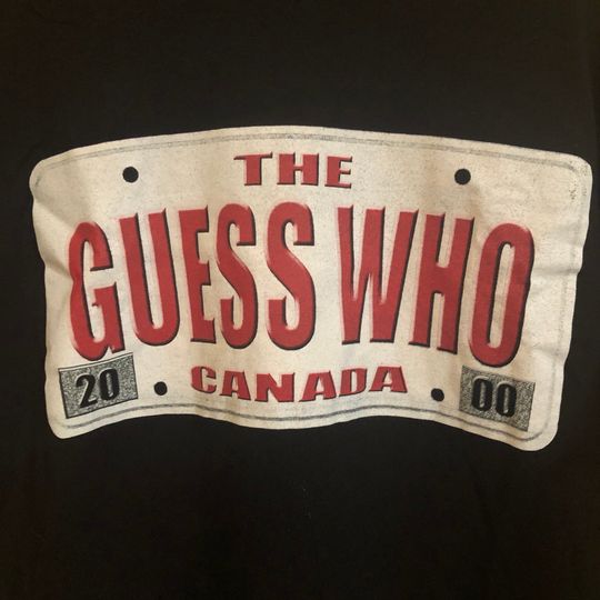 2000 The Guess Who T-shirt Mens Large