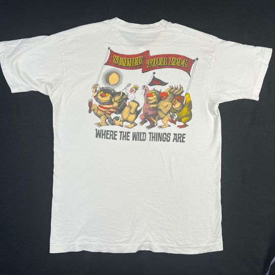 1994 Grateful Dead Where The Wild Things Are Summer Tour T-Shirt