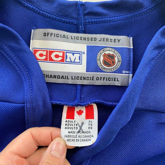 90s CCM Toronto Maple Leafs Jersey Men's XL
