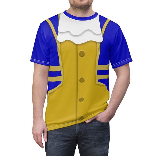 Beauty And The Beast Prince Adam Unisex All Over Print Running Costume 3D Shirt