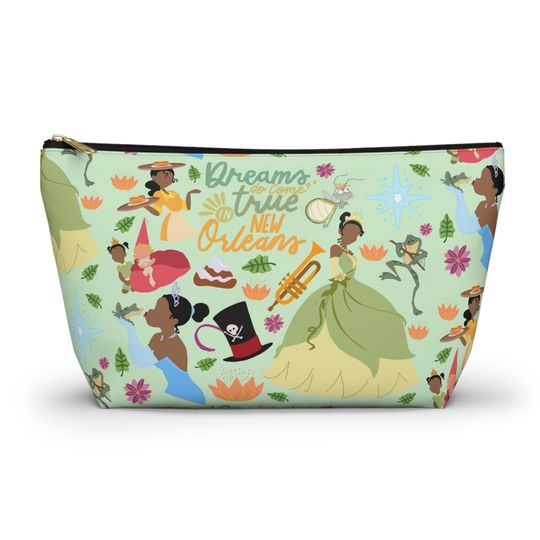 Disney Inspired Travel Toiletry Bag | Back to School Pencil Case Zip Up Pouch