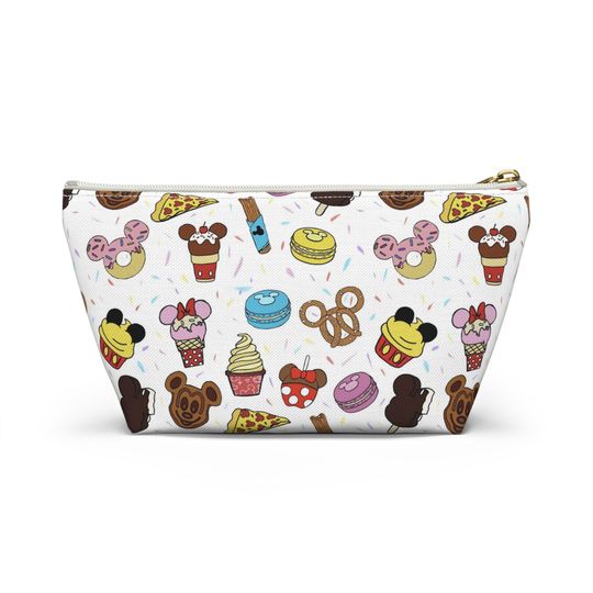 Disney Inspired Travel Toiletry Bag | Back to School Pencil Case Zip Up Pouch