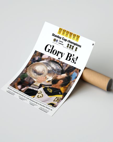 2011 Boston Bruins Stanley Cup Champions "Glory B's!"