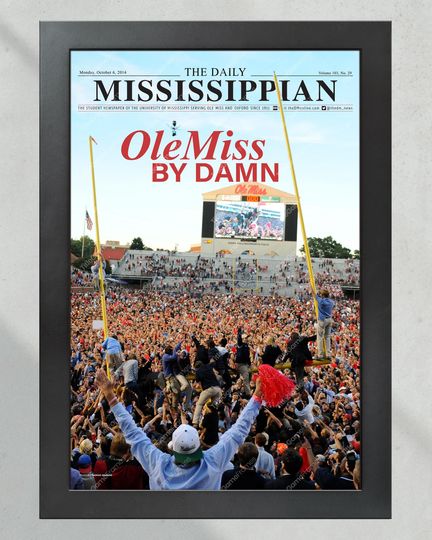 2014 Ole Miss Upsets Albm Crimson Tide (NO FRAMED) Poster