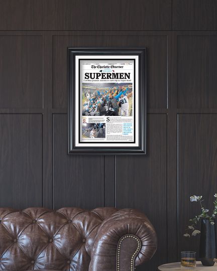 2016 Carolina Panthers 'SUPERMEN' NFC Championship - Super Bowl Journey