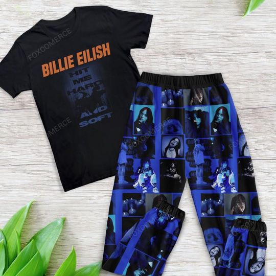 Billie Eilish Themed Pajamas  Unique Handmade Sleepwear