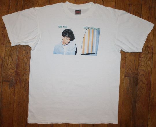 Vintage 1993 Tommy Keene The Real Underground Promo Shirt