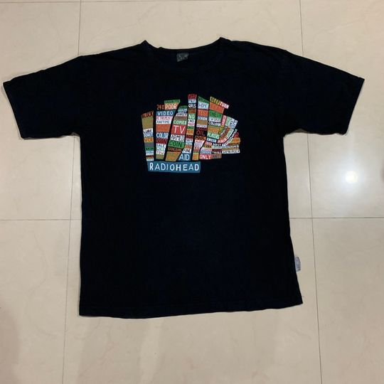 Radiohead Vintage WASTE Hail to the Thief T Shirt L