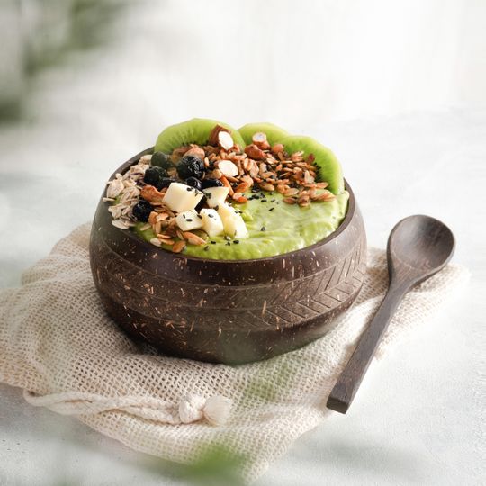 Natural Coconut Bowls & Spoons
